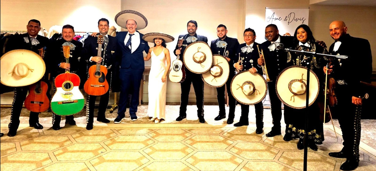 Boda con Mariachis en el hotel intercontinental de Madrid