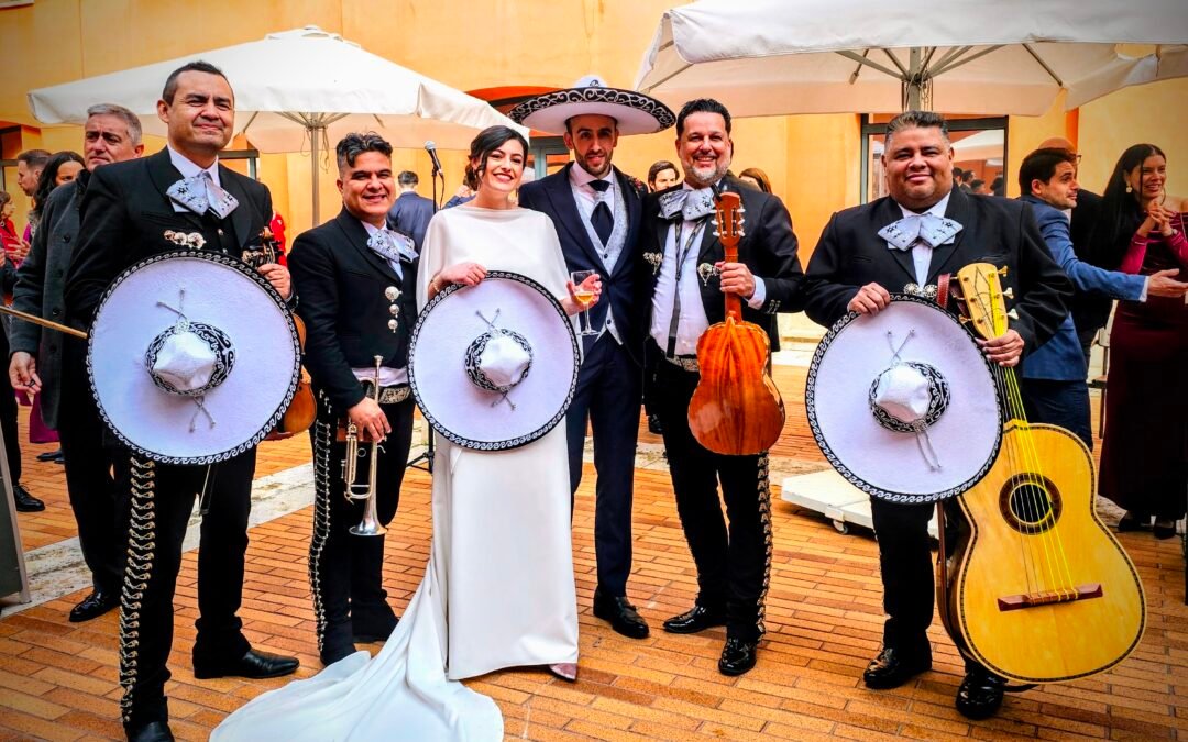 Mariachi en Madrid: La Magia de la Boda de Elena en Aranjuez (Hotel NH Collection)